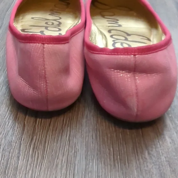 NWOT Sam Edelman Cherise - Fuchsia Ballet Flats w/ Bow- size 7.5 - Picture 5 of 8